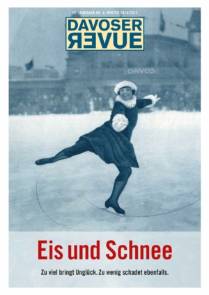 Davoser Revue – Ausgabe Schnee, Titelbild