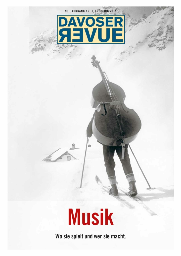 Davoser Revue – Ausgabe Musik, Titelbild