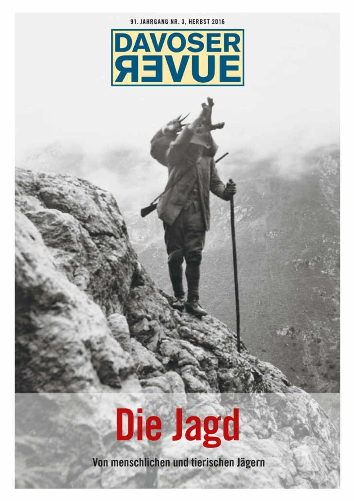 Davoser Revue – Ausgabe Jagd, Titelbild