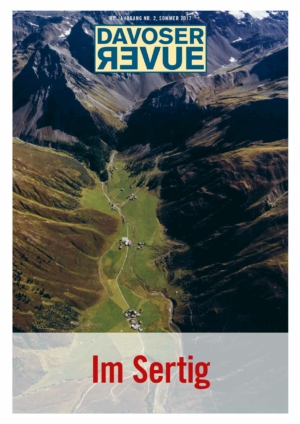 Davoser Revue – Ausgabe Sertig, Titelbild
