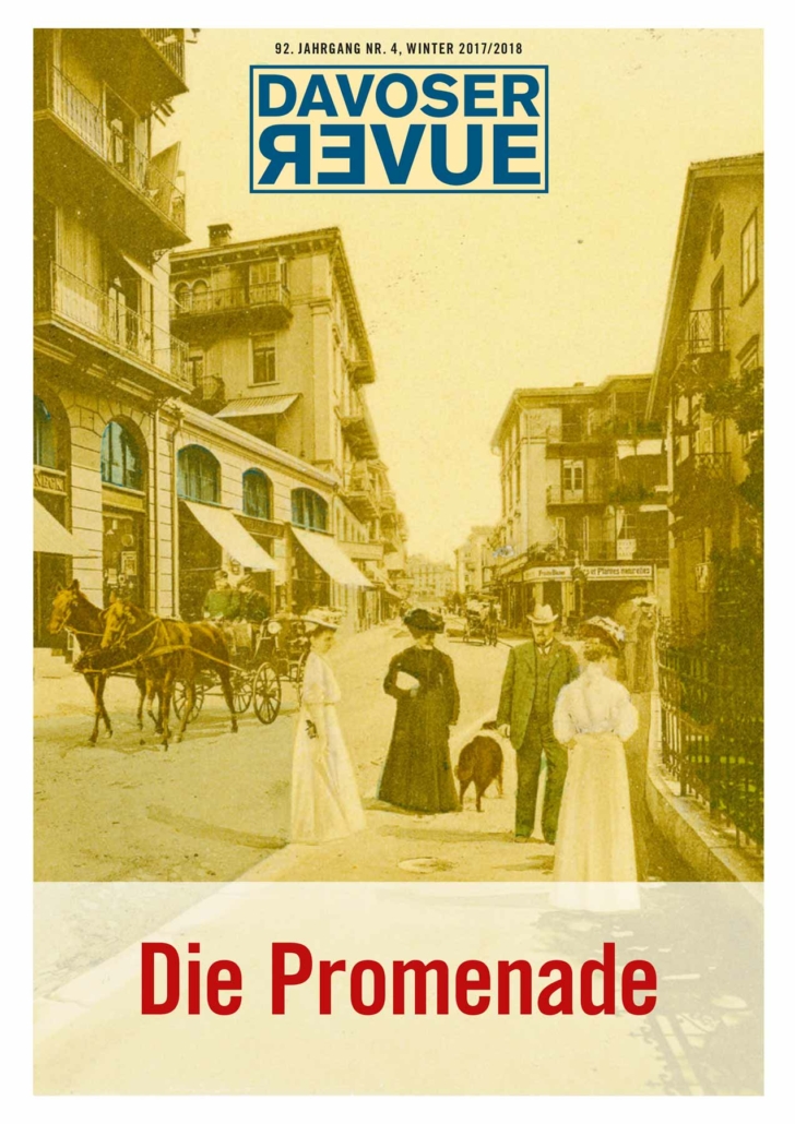 Davoser Revue – Ausgabe Promenade, Titelbild