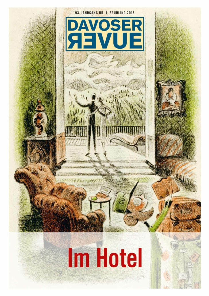 Davoser Revue – Ausgabe Hotel, Titelbild