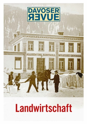 Davoser Revue – Ausgabe Landwirtschaft, Titelbild