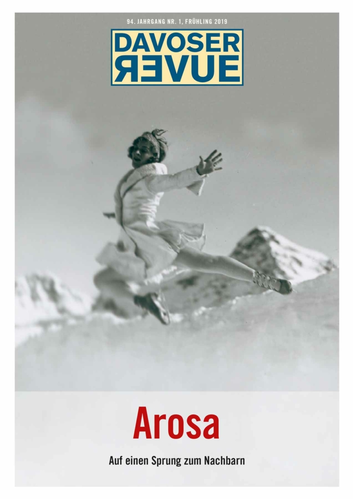 Davoser Revue – Ausgabe Arosa, Titelbild