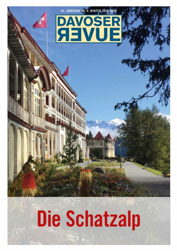 Davoser Revue – Ausgabe Schatzalp, Titelbild