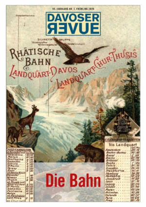 Davoser Revue – Ausgabe Eisenbahn, Titelbild