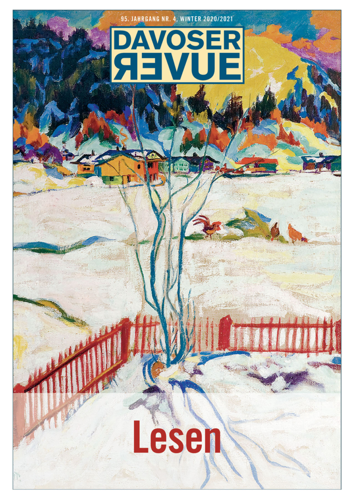 Davoser Revue – Ausgabe Lesen, Titelbild